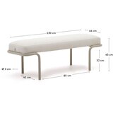 Kave Home Bež klupa Compo – | shoptok.hr