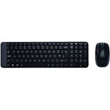 Logitech Brezžična tipkovnica in miška MK220 (ZDA) Cene