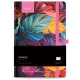 Blok notes z elastiko flowers petal a6 tp črt 96l PROMOCIJA Cene