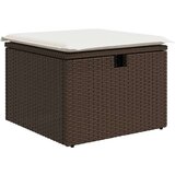 vidaXL 7-dijelni set vrtnih sofa od poliratana s jastucima smeđi | shoptok.hr