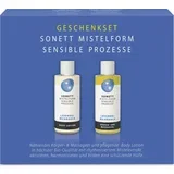 MISTELFORM SENSIBLE PROZESSE darilni set z oljem za masažo in losjonom za telo