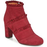 Chie Mihara Gležnjarji KAFTAN Bordo Cene