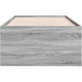 vidaXL Dnevni krevet s ladicama siva boja hrasta 90 x 200 cm drveni | shoptok.hr