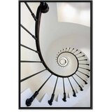  Slika - Endless Stairs (1 Part) Vertical 60x90 U crnom drvenom okviru | shoptok.hr
