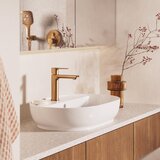 Grohe 103569SH00 Essence 60 x 40 cm ovalni nadpultni umivalnik z odprtino za armaturo Slike