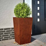  Vrtne sadilice 2 kom 45x45x75 cm Pohabani čelik | shoptok.hr