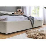 Meise Möbel Bež tapecirani bračni krevet s prostorom za odlaganje s podnicom 200x240 cm Cube – | shoptok.hr