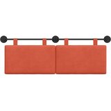  Držeće uzglavlje Zidne Crvena narančasta 150 x 55 x 5 cm - Crvena narančasta 140 cm bez LED | shoptok.hr