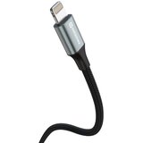 Swissten kabel USB/Lightning TEXTILE II, 3A, 480 Mb/s, 1,5m crno-sivi | shoptok.hr