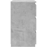  Noćni ormarić boja betona 40 x 35 x 62,5 cm konstruirano drvo | shoptok.hr