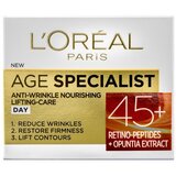 Loreal paris dnevna nega protiv bora age specialist anti-wrinkle 45+ 50ml Cene