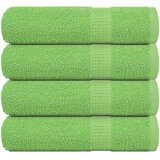 vidaXL Brisače za roke FROGN 4 kosi jabolčno zelene 50x100 cm 360 g/m², (5000307599) | Shoptok.si