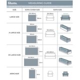 Filumi Krem presvlaka za fotelju 70 cm Talo – | shoptok.hr