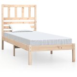  Okvir kreveta 75 x 190 cm mali od masivne borovine | shoptok.hr