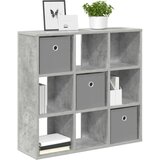  Strani šal s predalom Betonsko siva 73,5 x 24 x 69,5 cm, (5000233768) | Shoptok.si