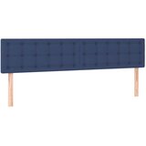  Krevet s oprugama i madracem plavi 180x200 cm od tkanine | shoptok.hr