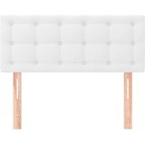  Posteljno vzglavje belo 90x5x78/88 cm umetno usnje, (20932183) | Shoptok.si