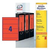 Avery Zweckform Etikete za široke registratorje 192 x 61 mm 1/100 Cene