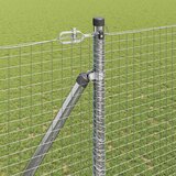  Zavareno žičano ograđivanje s bodljama 50 x 1,5 m Srebrna Mreža | shoptok.hr