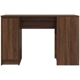  Radni stol smeđi hrast 120x42x76 cm konstruirano drvo | shoptok.hr