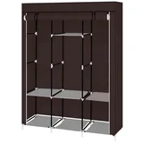 Prenosna omara z zadrgo - 130x45x170 cm, rjava, (5000425249)