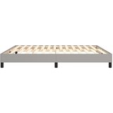  Okvir za krevet s oprugom svjetlosivi 180x200 cm od tkanine | Eponuda.com