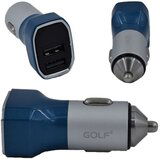  Auto punjač 2USB 3.4A GOLF GF-C09 plavi | ePonuda.com