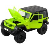  Licencirani auto na daljinsko upravljanje Jeep Wrangler Rock 1:14 - zeleni | Shoptok.si