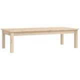 Maison Chic Klubska mizica - kavna mizica - Nizka mizica 110x50x30 cm trdna borovina, (21754966) | Shoptok.si