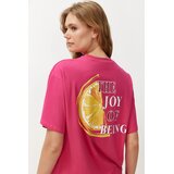 TRENDYOLMILLA Ženska majica TWOSS24TS00233, Roze | Eponuda.com