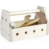 Wooden Tool Box set orodja Brown 14 kos