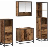  Set namještaja za kupaonicu 4 kom. Staro drvo 65 x 33 x 60 cm | shoptok.hr
