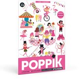 Poppik Edukativni poster s nalepnicama Mini otkrića: BOOO! Crna boja 3+ | Eponuda.com