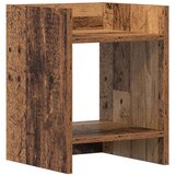  Stalak za biljke s policom 2 pcs Staro drvo 30 x 30 x 40 cm | shoptok.hr