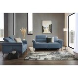 Emilio Belluti 2-SED, temno modra tekstil | Shoptok.si