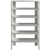 vidaXL Stalak za cipele boja betona 61x32x105 cm konstruirano drvo | shoptok.hr