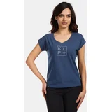 Kilpi Women's cotton T-shirt ROANE-W Dark blue