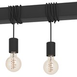 Eglo 39937 - visilica na sajli townshend-b 5xE27/40W/230V crni | Eponuda.com