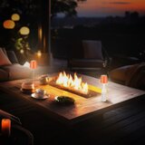 BRILONER 7510012-LED RGB prigušiva stona lampa CALIDA 2,5W/5V IP44 1200mAh narandžasta | Eponuda.com