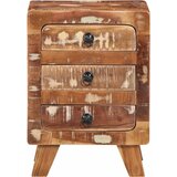 Furnova Nočna omarica 2 kosa 37x32x50 cm masivni les obnovljen, (21927086) | Shoptok.si