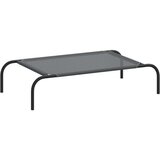 vidaXL Povišeni krevet za pse sivi 90x50x20 cm tekstil i čelik | shoptok.hr