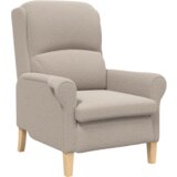 Ergonomska fotelja Svjetlosiva Poliester drvo Standardna | shoptok.hr