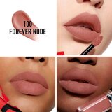Dior Rouge Forever Liquid mat tekoča šminka odtenek 100 Forever Nude 6 ml | Shoptok.si