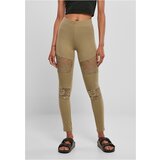 UC Ladies Women's lace-up leggings in khaki color | shoptok.hr