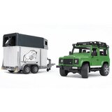 Bruder 02592 Jeep s prikolico in konjem Land Rover | Shoptok.si