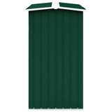  Vrtna ostava za drva od pocinčanog čelika 172x91x154 cm zelena | Eponuda.ba