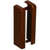 PROFILES AND MORE Zaključni pokrov FU51L/KU51L (Rjava, 2 kos) | Shoptok.si