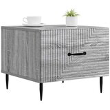  Klubska miza Siva Sonoma 49 x 50 x 40 cm Inženirski les, (5000295478) | Shoptok.si