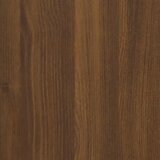  Klupa za cipele Smeđi hrast 80 x 24 x 45 cm konstruirano drvo | shoptok.hr