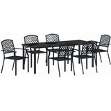  Vrtni set za objed 7 kom. Antracit Čelik s prahom premazan | shoptok.hr